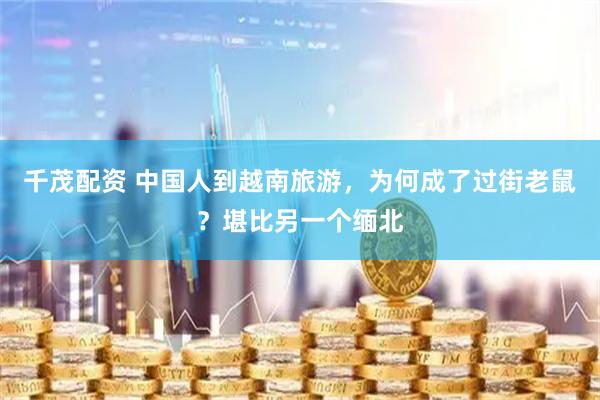 千茂配资 中国人到越南旅游，为何成了过街老鼠？堪比另一个缅北